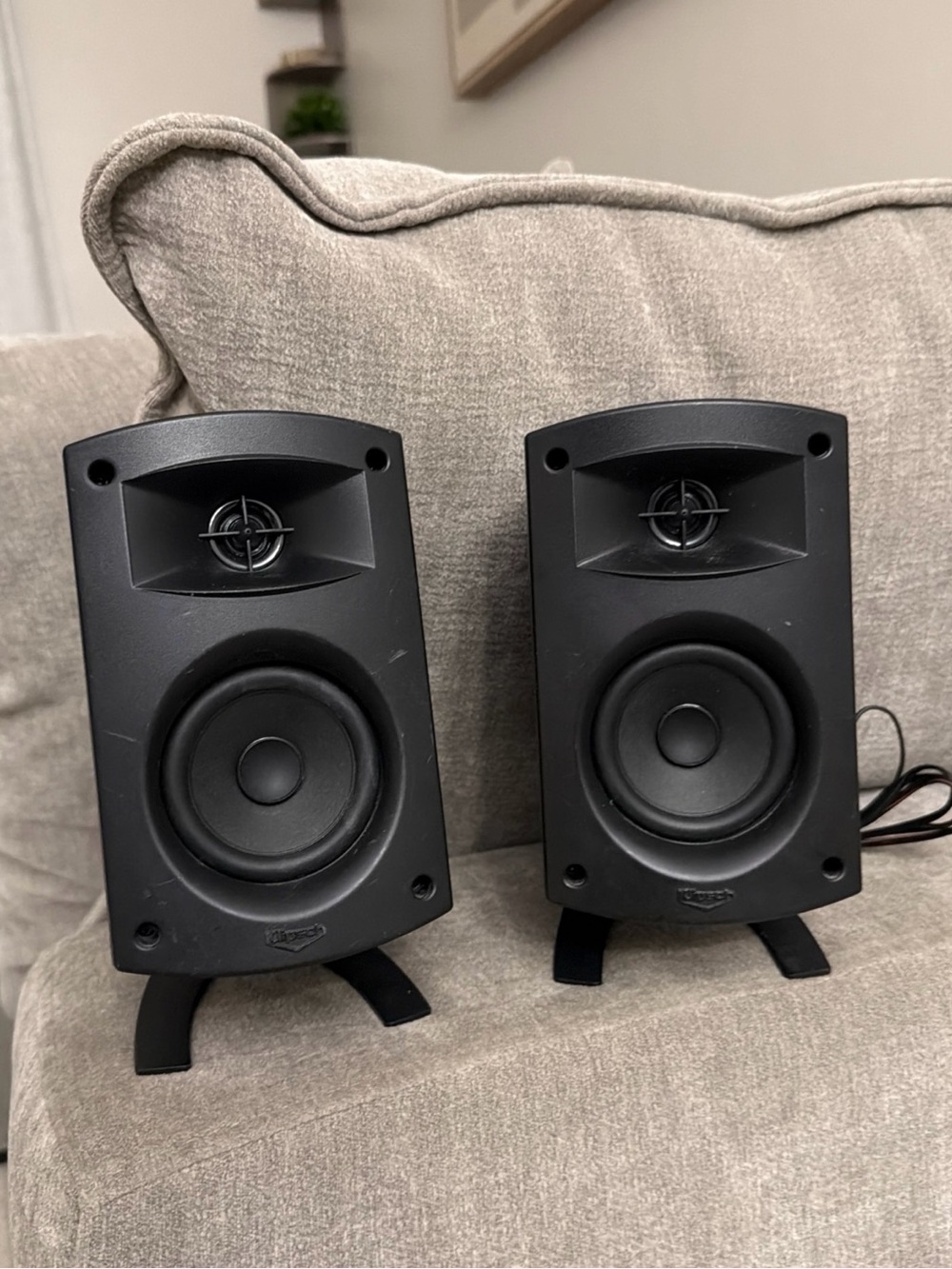 Klipsch ProMedia 2.1 THX 2 Satellite Speakers + Controller Mod - No Sub